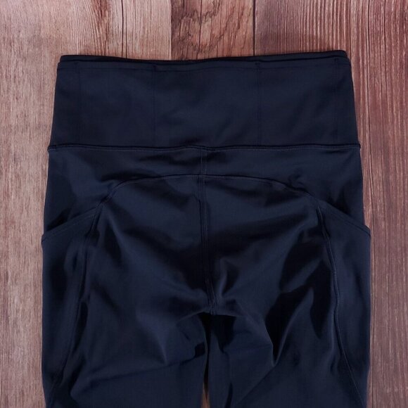 Lululemon Womens Size 4 Fast Free Crop II 19" Leggings Nulux Non-Reflective - Picture 5 of 12